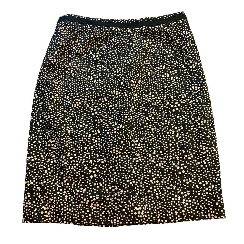 Boden Pink Dot Pencil Skirt Size 4 Y2K Preppy